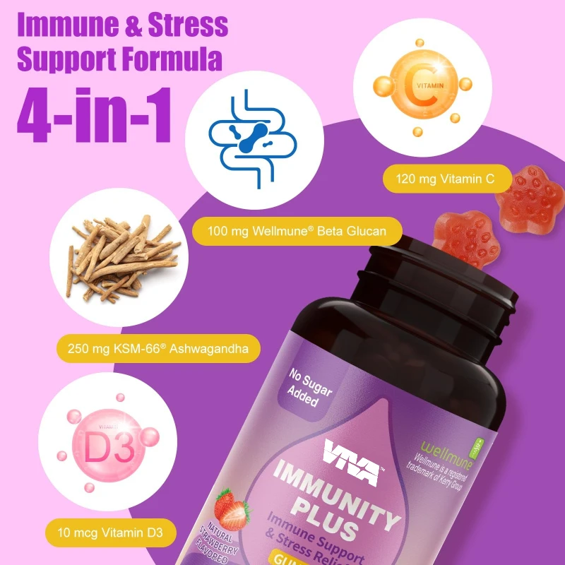 

Натуральные жевательные конфеты для взрослых с витамином С и цинком Echinochloa — система здоровья, поддержка без глютена