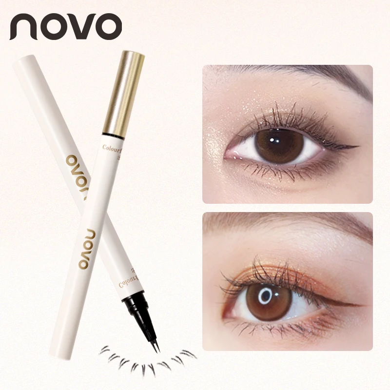 Waterproof Liquid Eyelash Pencil & Eyebrow pencil,Long - Lasting,Quick-Dry,Smudge-Proof,Precise Tip For Eyeliner pen, Eye Makeup