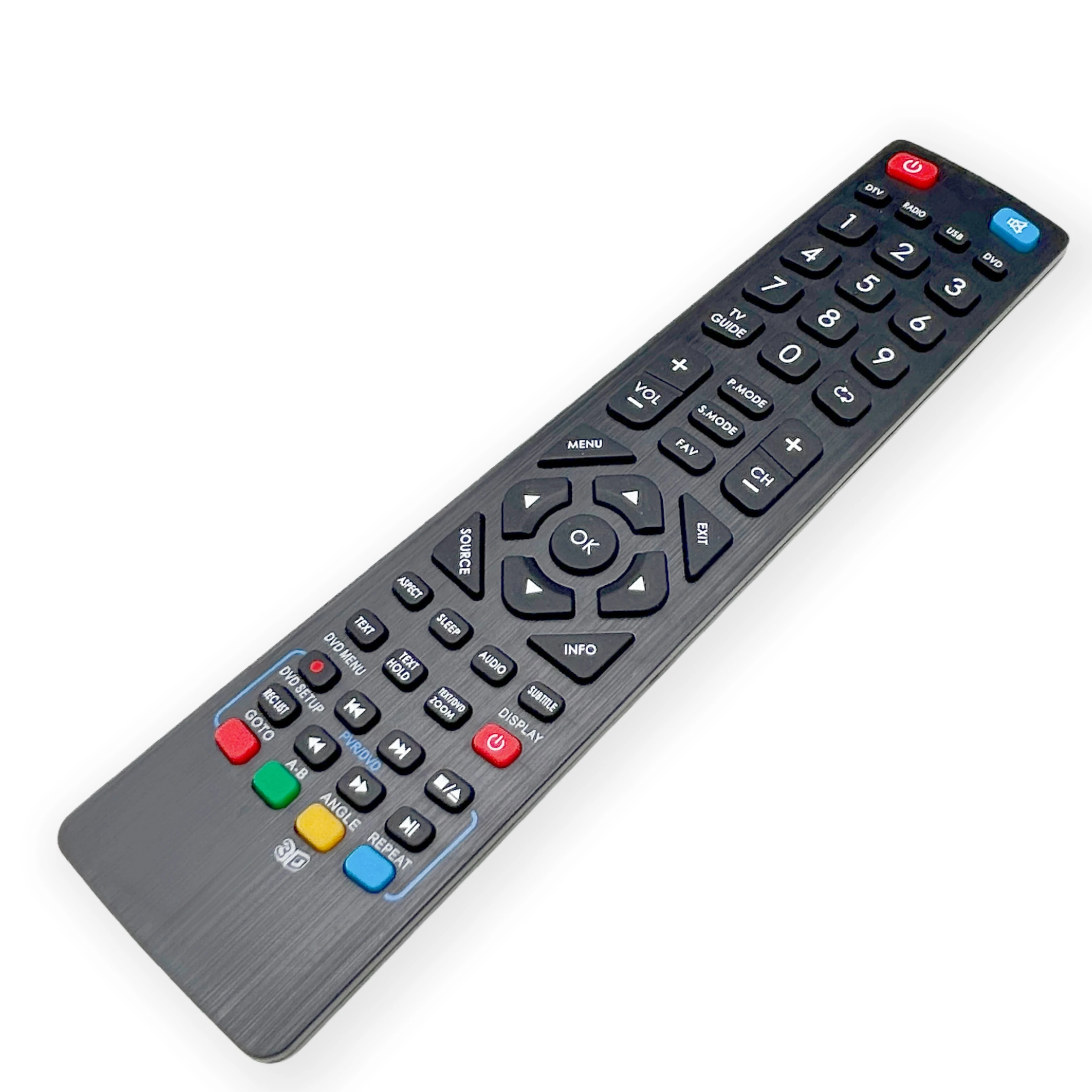 Replacement Remote Control SH1805103, UN1805003, SHW1805106, TE1805014, BU1805009 For SHARP BUSH Blaupunkt TECHNIKA Television