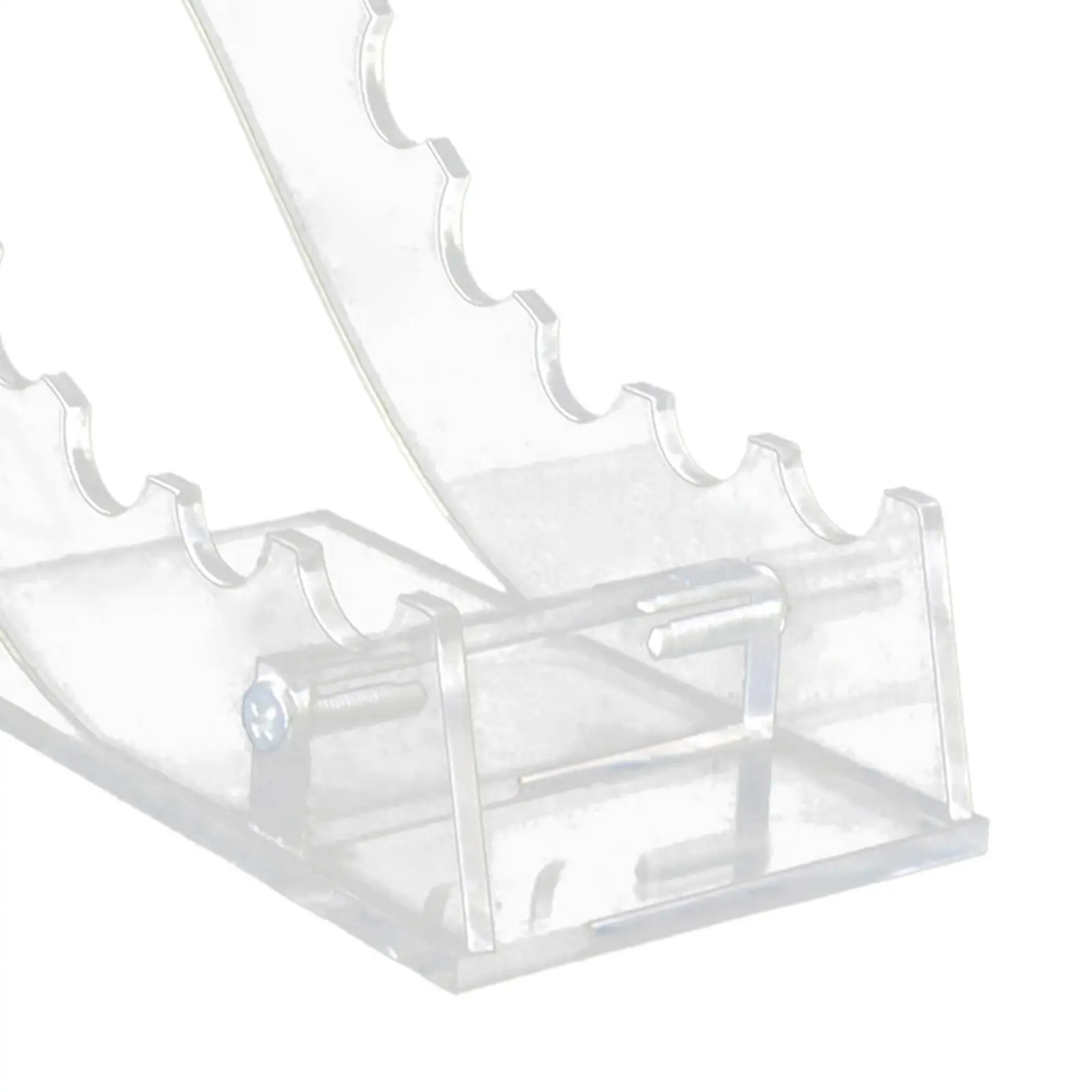 Imagem -05 - Clear Acrílico Pen Holder Suprimentos de Armazenamento Organização de Papelaria Pen Display Stand Pencil Rack