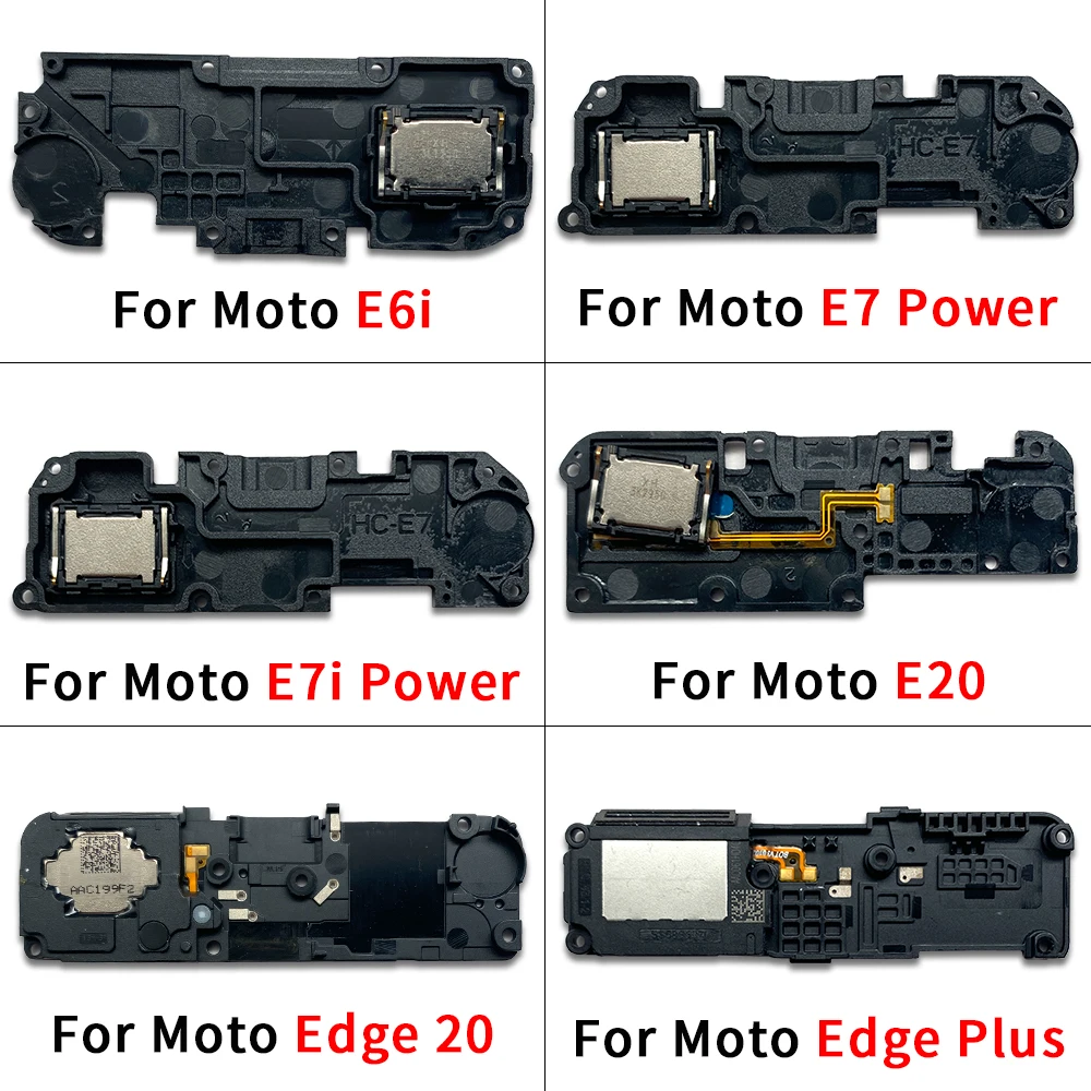 Loudspeaker For Moto E6i E7 E7i Power E20 E22 Edge 20 30 Fusion Pro Ultra Loud Speaker Buzzer Ringer Replacement Part