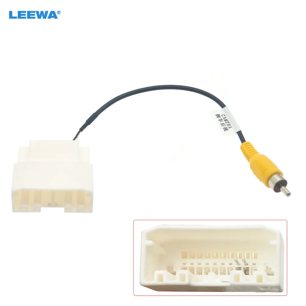 

LEEWA Auto Reverse Camera Output Video Adapter Wiring Cable For Dodge Journey/Chrysler 300C Original Car Camera Video Output