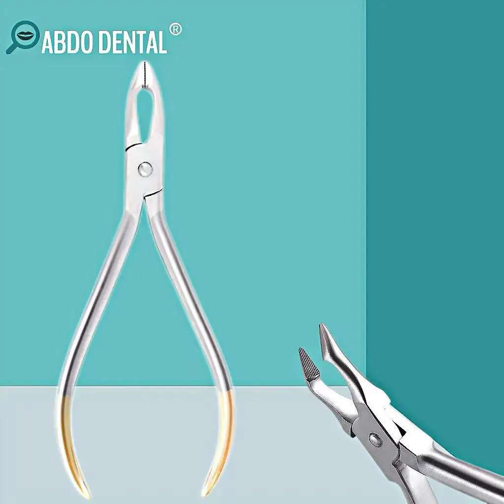 

1pcs Dental Pliers Stainless Steel Orthodontic Pliers with Weingart Plier Tip Dental Arch Bending Forceps Dental Lab Tool