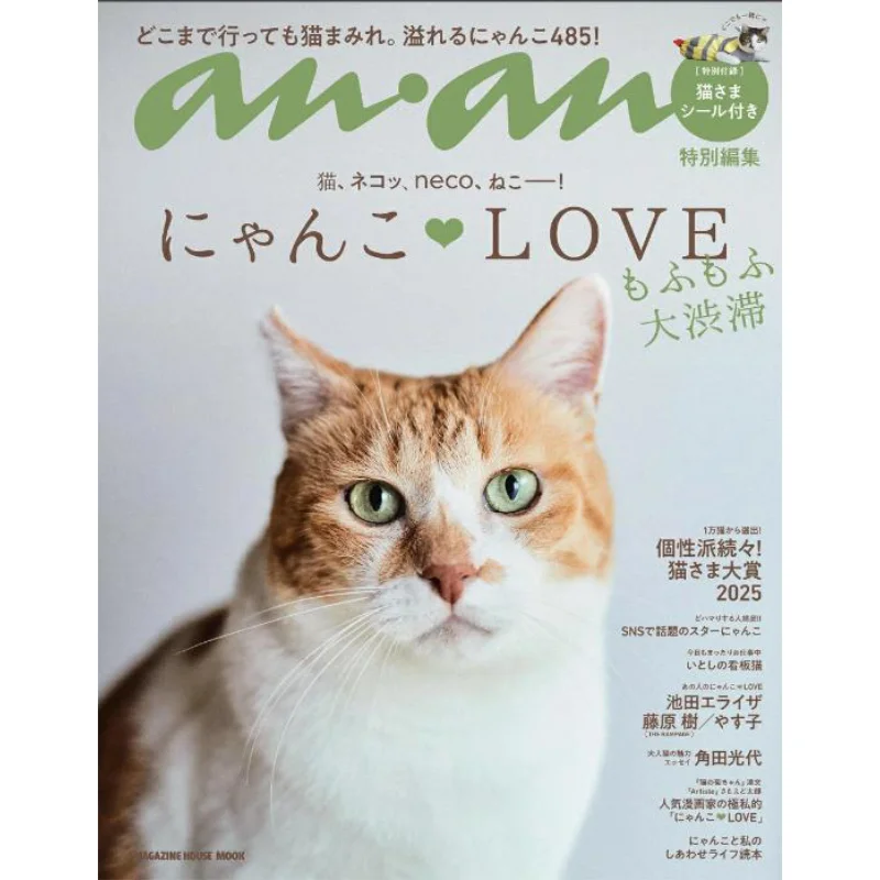 Anan Special Edit Nyanko LOVE Mofufufu Traffic Jam Magazine House Magazine House 9784838757220 Book