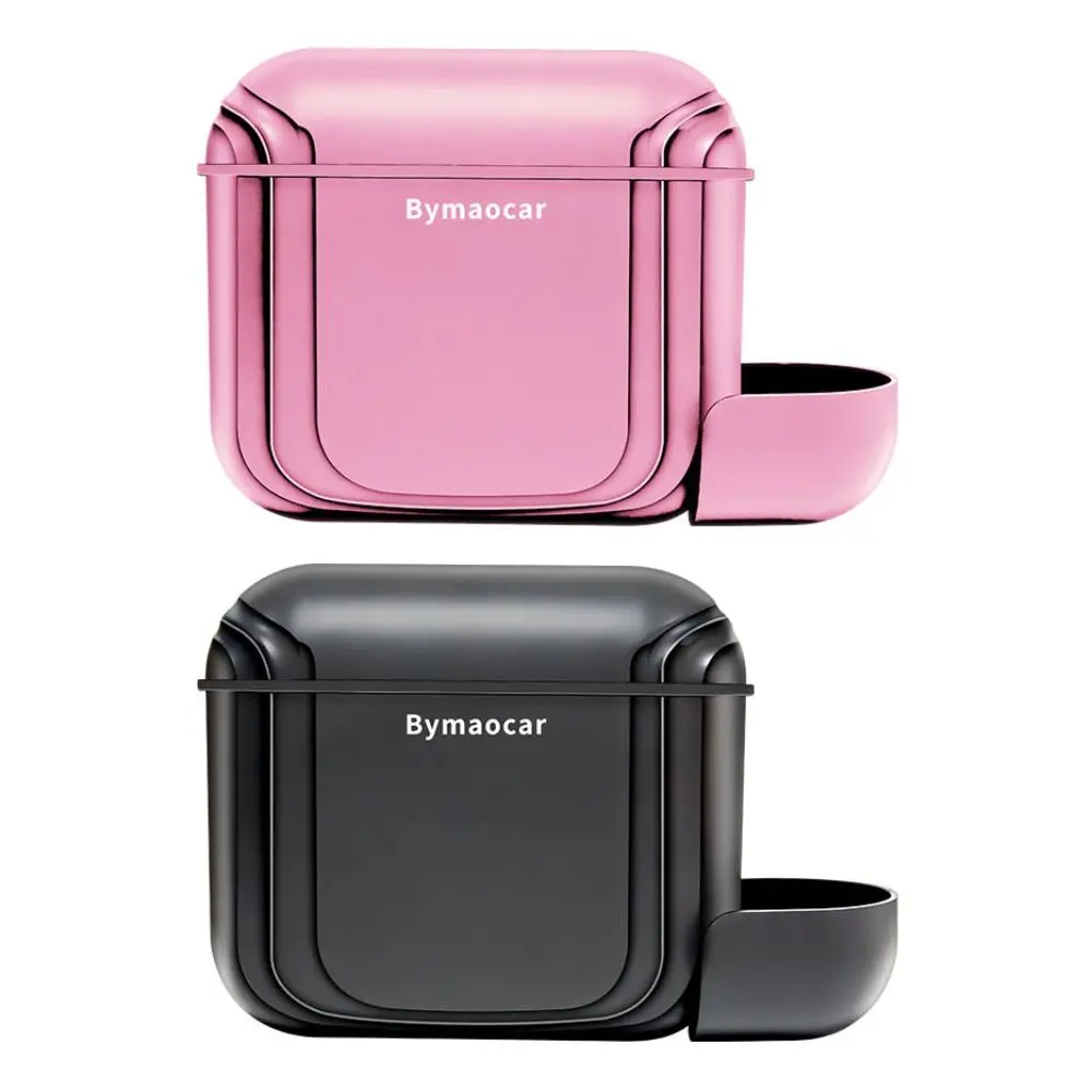

Universal Clamshell Car Trash Bin Hanging Large Capacity Trash Can ABS Waterproof Storage Box Vehicle