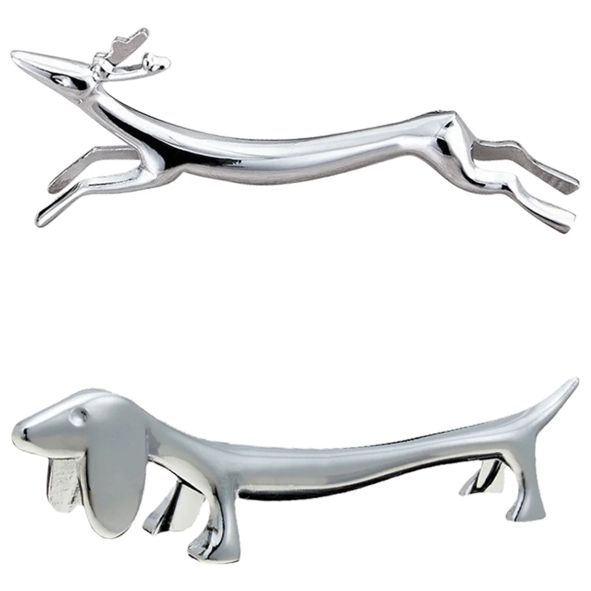 Alloy Dachshunds Wild Deer Chopstick Frame Chopstick Holder Fork Rack Festival Christmas Ornament