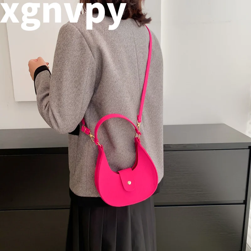 Xgnvpy-Sac à bandoulière en forme de boulette, sac à main, accessoire de niche, unique, designer, une initiative, hiver, 2022