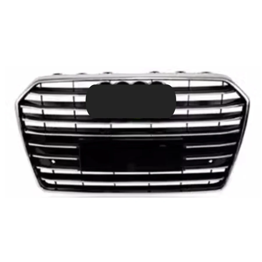 

Car Front Grille For S6/RS6 Style Front Bumper Grille Mesh Hood Grill Grille for A6/S6 C7 16-18 For A6 Grill