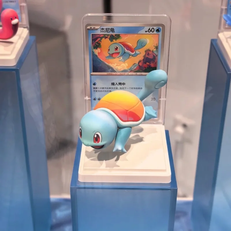 ポケモンブラインドボックスフィギュア本物のドリームフィニッシュ-20-水生態系グッズ-tcg-カード付きデスクトップ装飾ギフト大人のコレクター