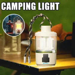 Portable LED Outdoor Camping Type-C Rechargeable Tungsten Wire Emergency Hanging Light Strong Atmosphere Light Tent Light