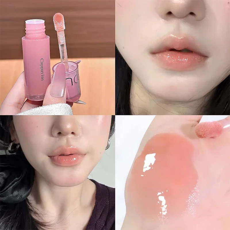 CAPPUVINI Juicy Lip Tint Glänzender Lipgloss Spiegelglanz Flüssiger Lippenstift Feuchtigkeitsspendender Lipgloss Koreanische Kosmetik – Detail 10