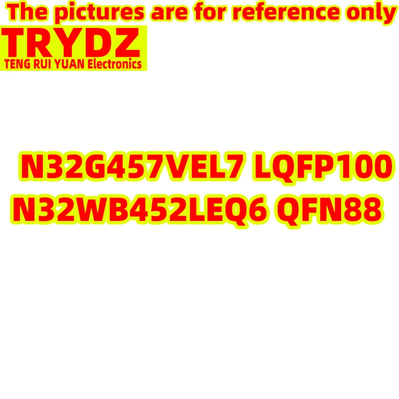 1pcs Original New N32G457VEL7 LQFP100 / N32WB452LEQ6 QFN88