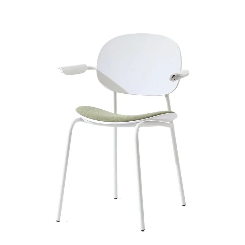 Nordic Modern Simple Armchair Hangable Dining Chair Book Table Chair Restaurant Soft Bag Dining Table  Household