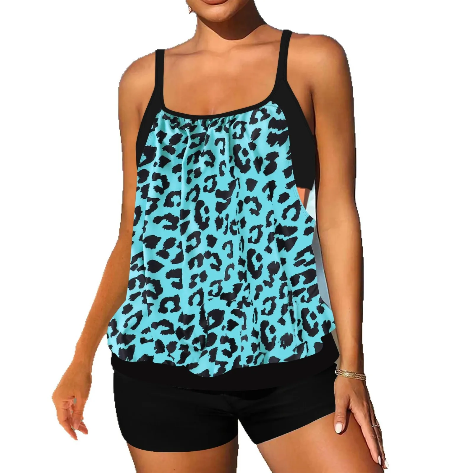 bikinis set bikinis aliexpress united states New large-size split bikini color printed two-piece