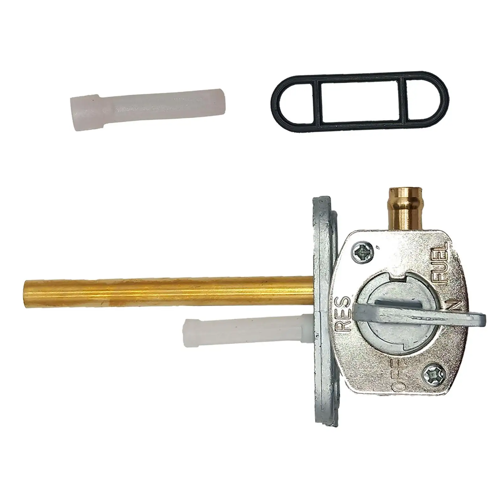 Fuel Valve Petcock Copper Durable Fuel Cock Tap Valve for Kawasaki ZX9R ZX6R ZZR600 KLE500 KMX125 view 3