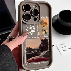 Landscape Phone Case for IPhone 15 Case IPhone 11 12 13 14 15 Pro Max X XR XS Max 7 8 Plus SE2 Shockproof Bumper Soft Cover