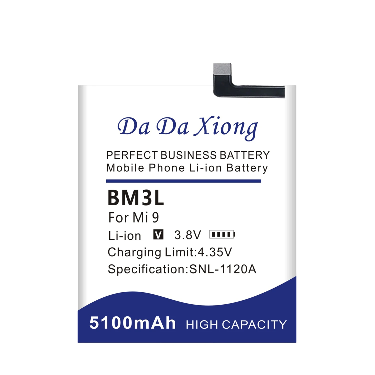 Top Brand 100% New BM3L 5100mAh Battery for Xiaomi MI 9 / MI9 / M9 / 9