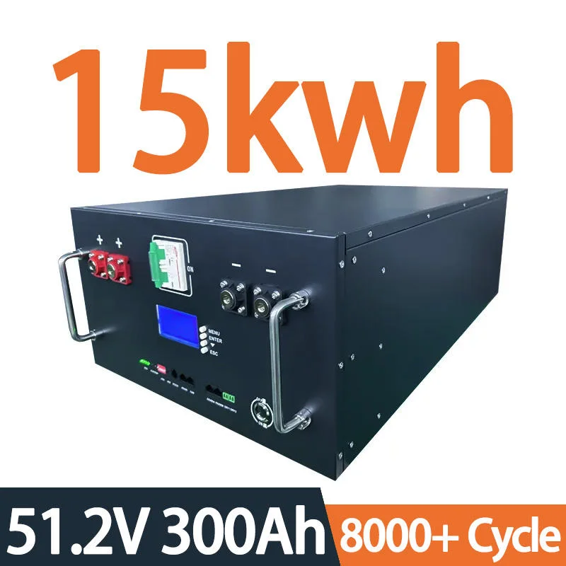 51.2V300Ah Lithium Battery 15kWh Lithium Iron Phosphate Battery 48v LiFePO4 Home Energy Storage Rack-Mounted Lithium Battery
