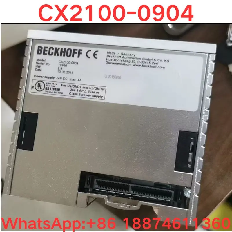 중고 테스트 OK,PLC 호스트 컨트롤러 CX2100-0904