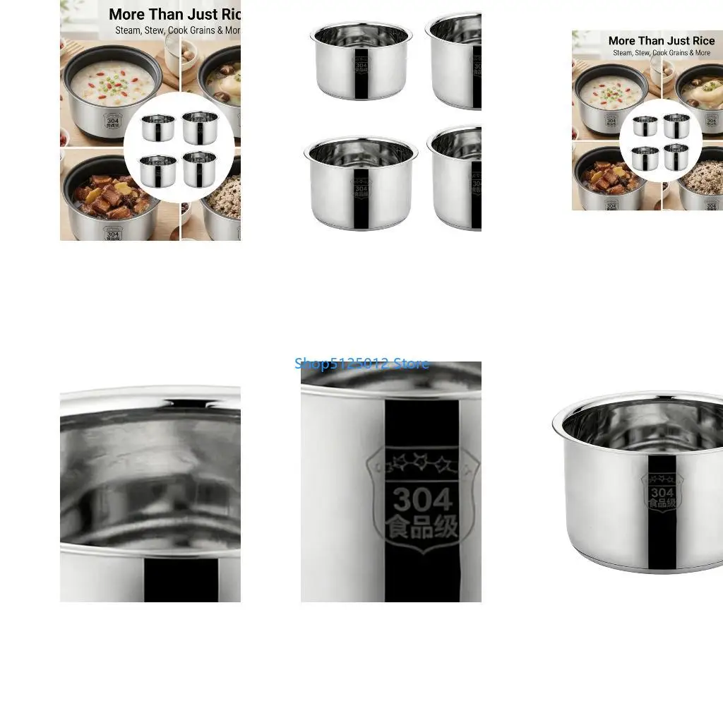 G8TC Replacement Electric Rice Cooker Liner Cooking Pot for Even Heat Distribution