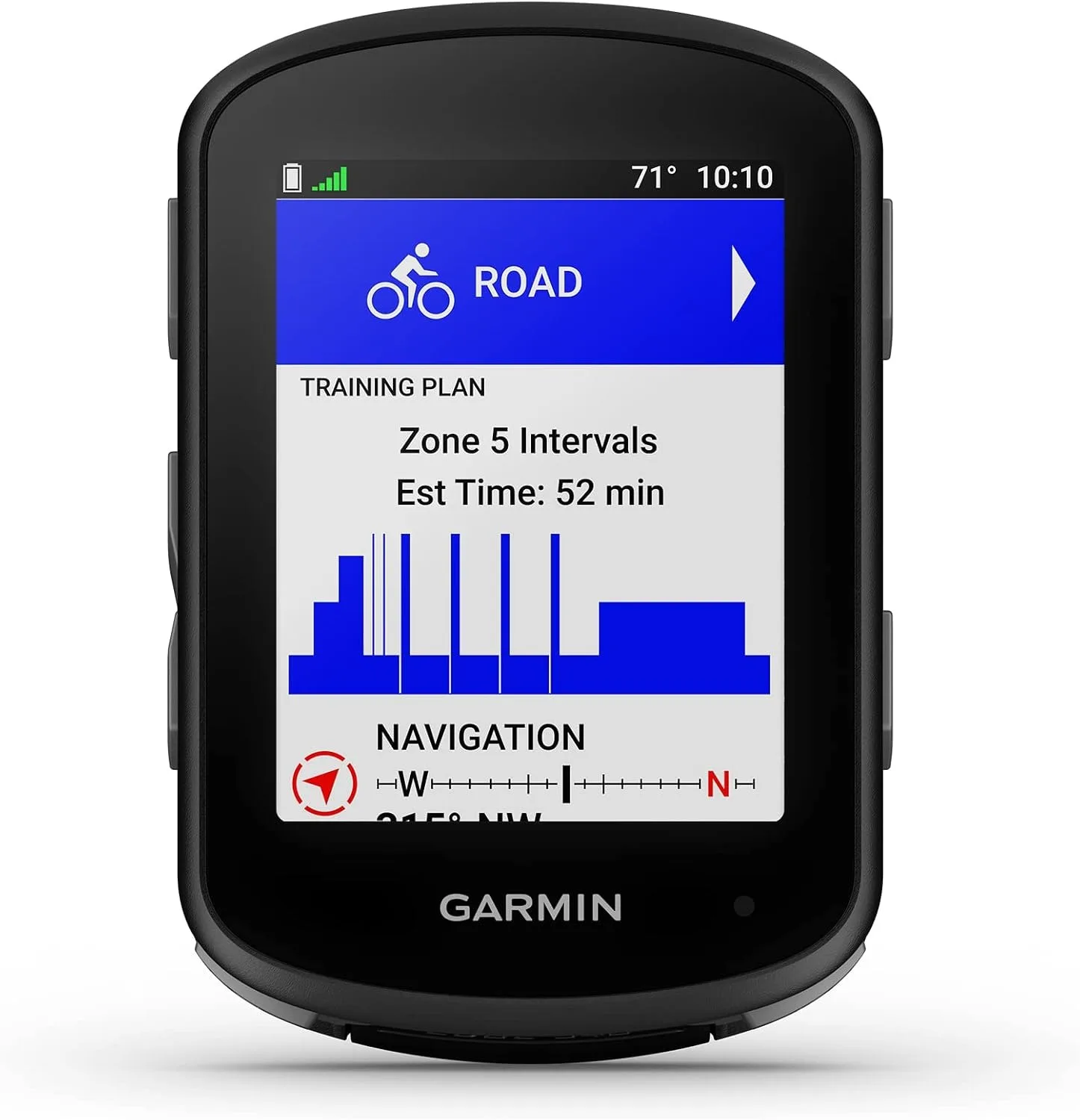 Garmin Edge 540 GPS Cycling Computer, Multi‑Band GNSS Bike Computer with ClimbPro Climb Planning, Stamina Insight, Route Navigation, ANT+ Bluetooth IPX7 Waterproof for Road MTB Gravel Bicycle, Support Strava & Smart Trainer