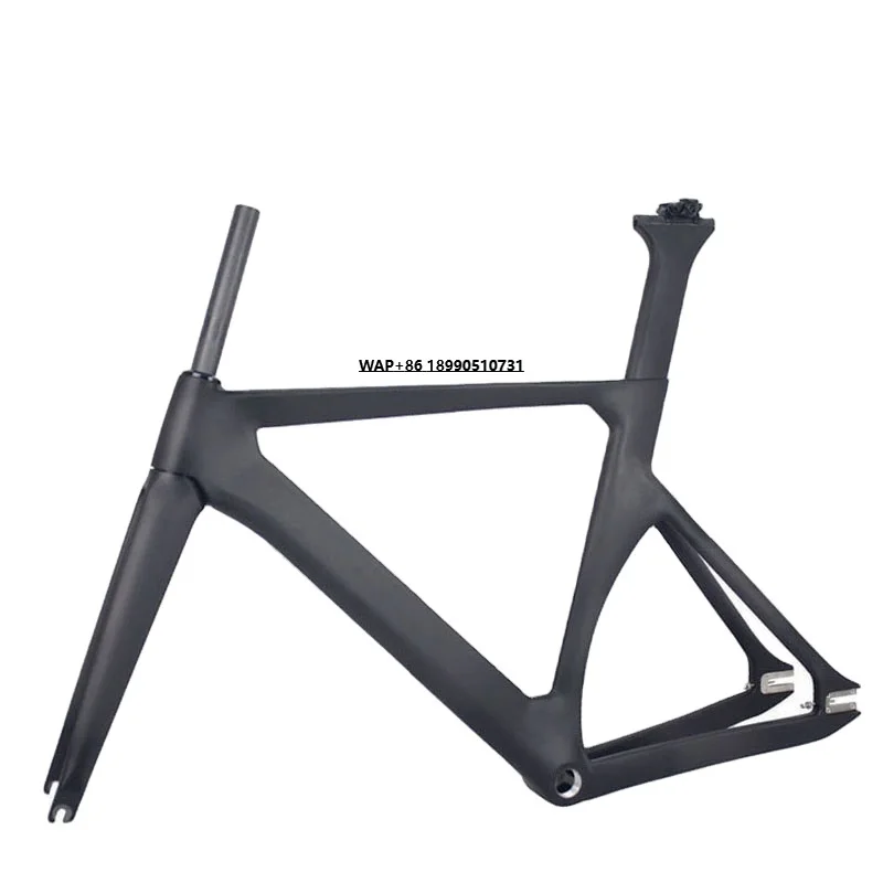 

Chinese Carbon Track Bike Frame Full Carbon T800 1 1/8" to 1-1/2" BSA68 Carbon Track Bike Frame