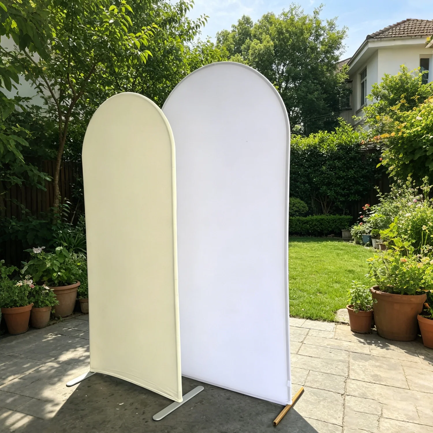 Goldener Hochzeitsbogenständer – Photo Booth Frame Bewertung und Preis