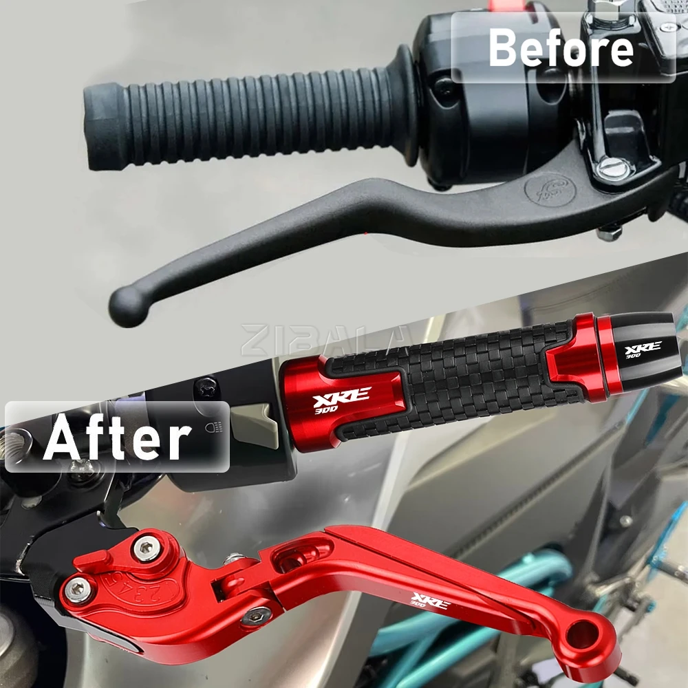 Motorcycle Accessories Brake Handle For Honda XRE300 XRE 300 2022 2023 2024 2025 Brake Clutch Levers Handle bar Hand Grips ends