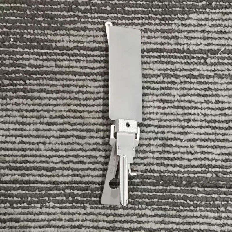 2 in 1 SC4 Locksmith's Dual-Function Tool, 6-Tooth Manual Core Adjuster & Unlocking Kit - Stainless Steel Automotive Repair Set