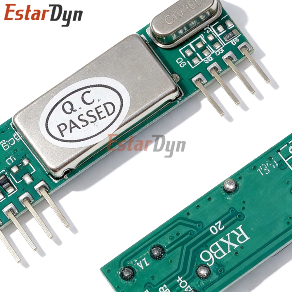 Módulo receptor RF superhetero - 433Mhz Receiver Module reseña y precio