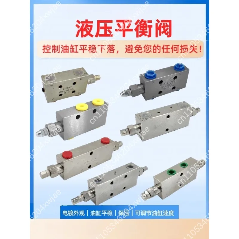 Bidirectional Hydraulic Balance Valve 25160 25220 25330 AF BF Hydraulic Lock Check Valve For Construction Lifting Machinery