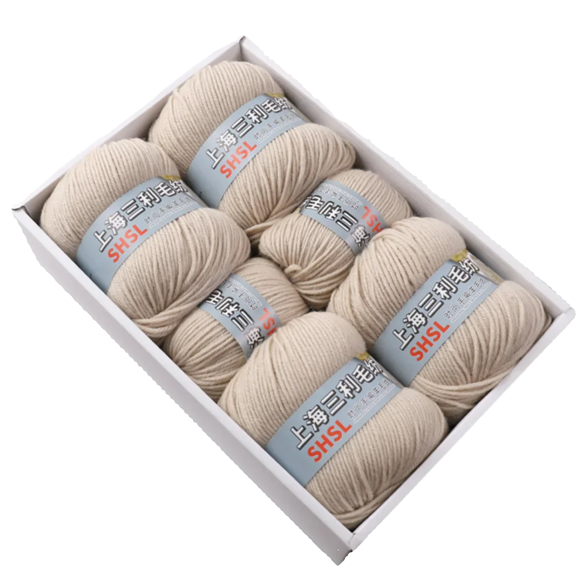 500g/set Medium Thick Woolen Yarn for Hand Crochet Knitting Scarf Hat Gloves Sweater Shawl Diy Soft Warm Fluffy Cashmere Thread