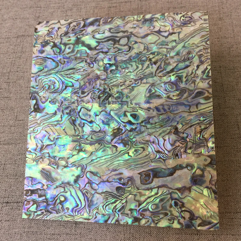 0.2MM DIY Mother of Pearl Pieces Colorful Abalone Flat Shell Lacquer Painting Crafts Carved Inlay Veneer Luthier Supply Material view 4