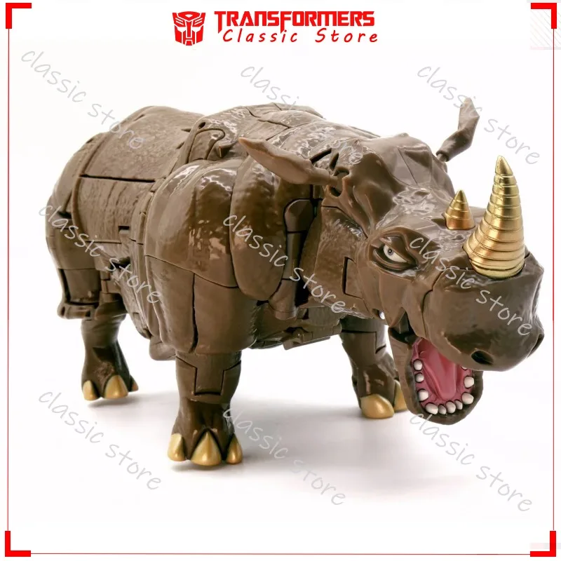 متوفر في المخزون ألعاب المحولات الكلاسيكية سلسلة تحفة MP59 MP-59 Rhinox KO Edition Cybertron Autobots شخصيات الحركة القابلة للجمع
