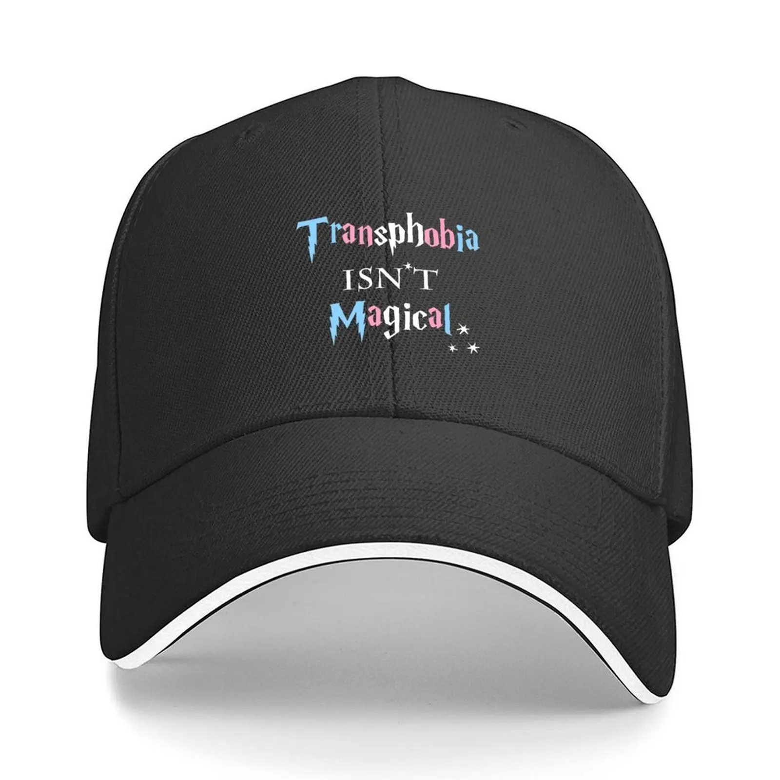 

Transphobia isn't Magical Baseball Cap hard hat Sunscreen Sun Hat For Children Luxury man cap Women Men's