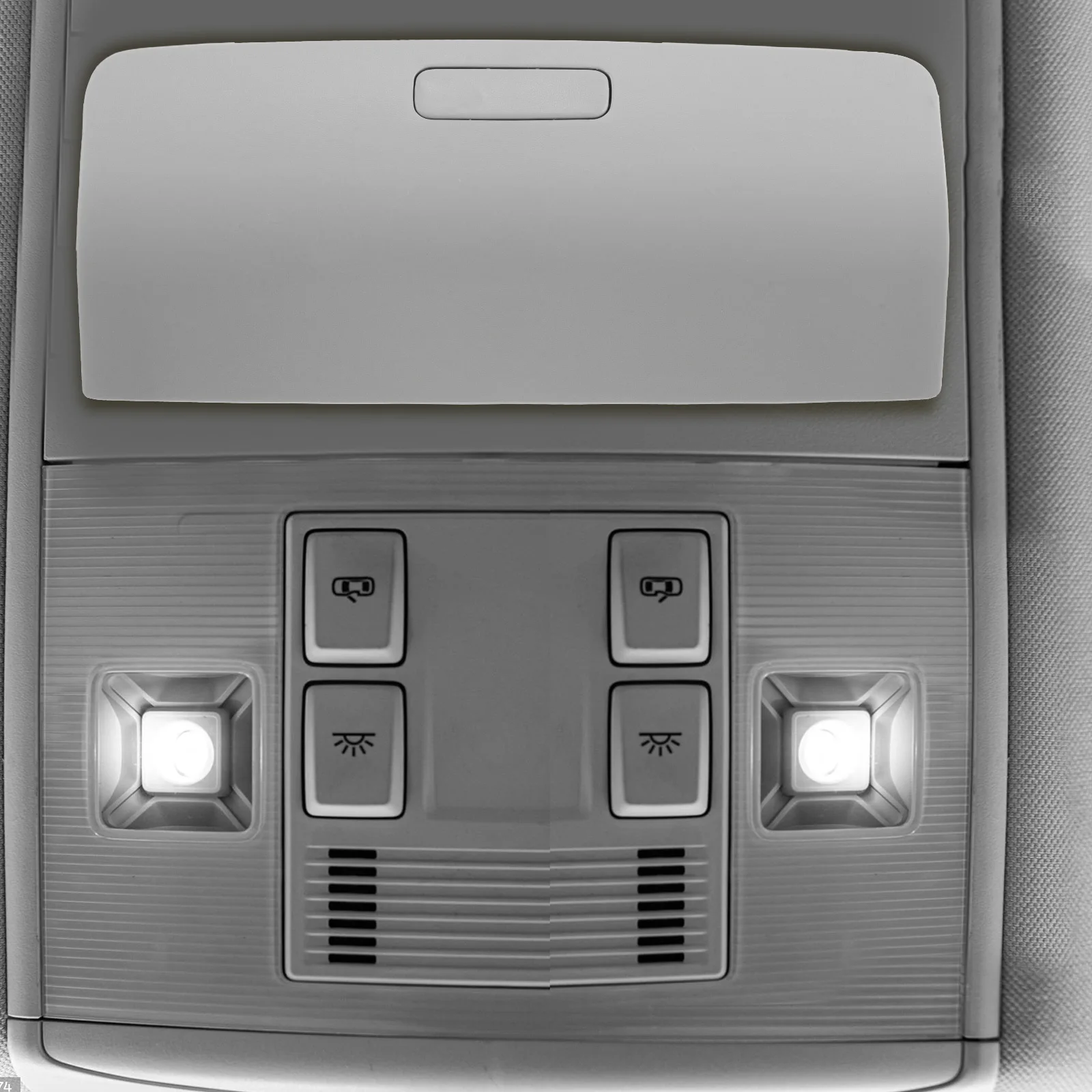 

Car Roof Sunglasses Holder Custom Fit for Tiguan High Strength Material Spacious Storage Quick Release