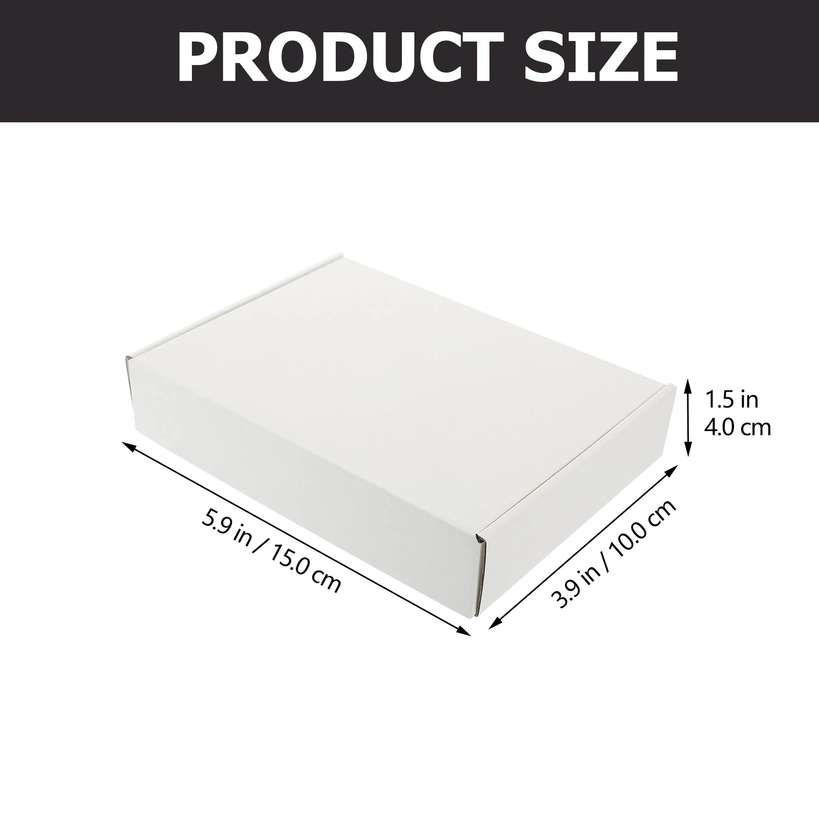 20 Pcs Packing Airplane Box Storage Boxes Express Square Corrugated Paper Board Package Cardboard