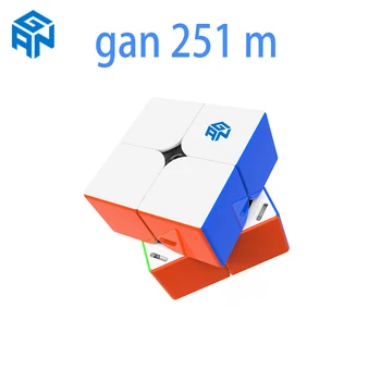 GAN 251 M Pro 2x2x2 magnetic speed cube professional GAN ​​251 Leap UV M GAN 249 V2 stress reliever toys