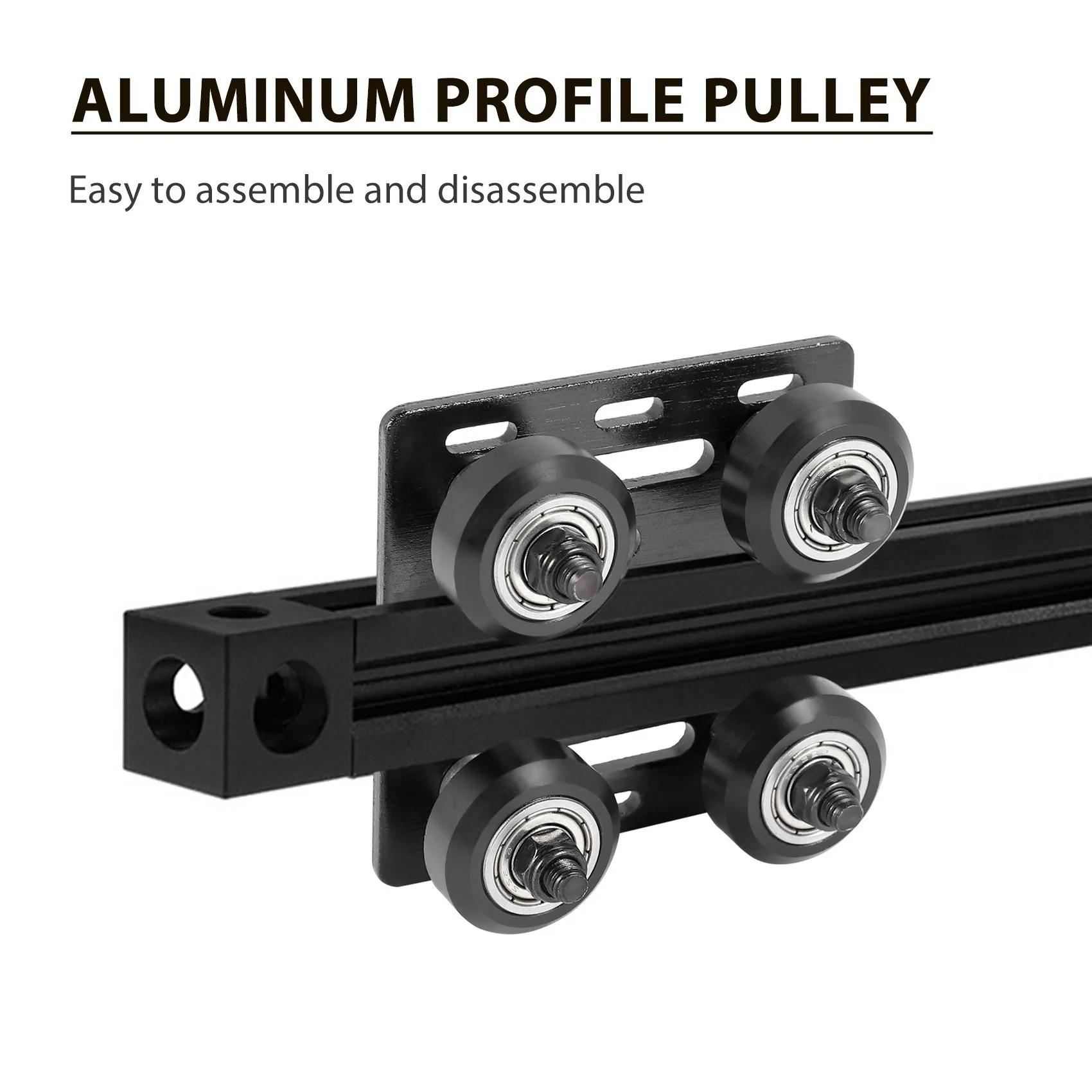 

3D Printer Accessories European Standard 2020 Aluminum Profile Pulley V-Slot Build Gantry Plate