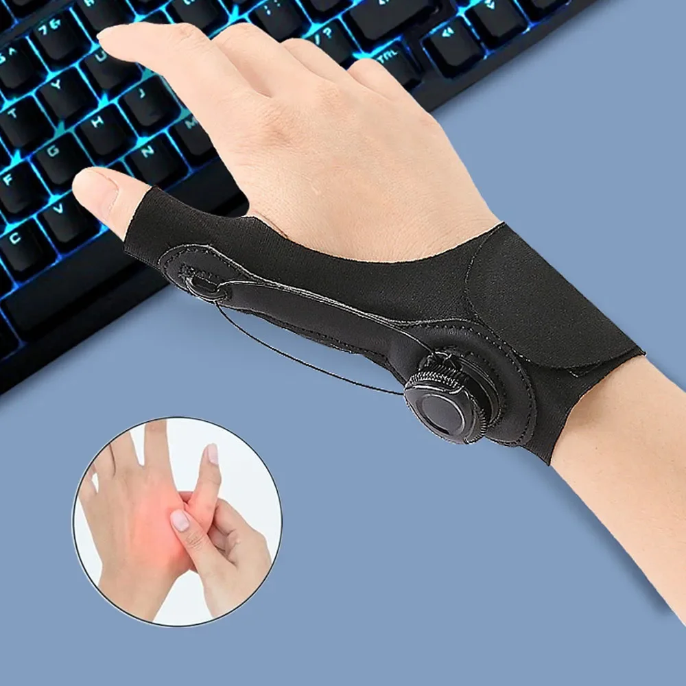 1Pcs Adjustable Carpal Tunnel Relief Wrist Brace Night Support One-touch Fixation of Hand Brace Wrist Support for Men and Women