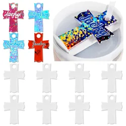 Sublimation Name Plate Blanks Acrylic for DIY Stanley Cup 40 Oz Tumblers H2.0 Topper Personalized Tag Unfinished Nameplate Label