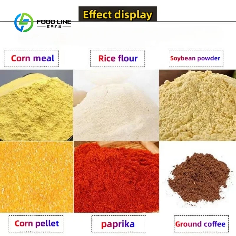 Customized Small Automatic Self-priming Grain Crusher Feed Processing Machine Corn Wheat Rice Grinding Machine