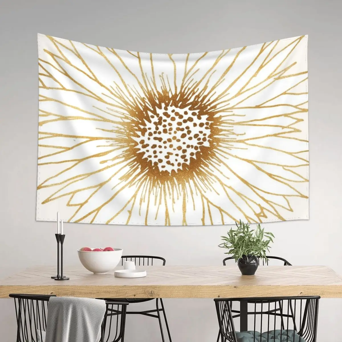 

Copper Sunflower Design Tapestry Room Decorations Decoration Home Bedroom Deco Home Decor Accessories Tapestry