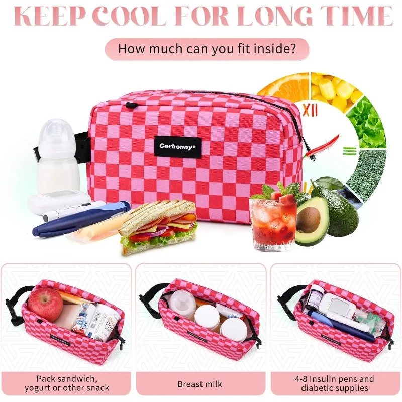 Summer Insulated Lunch Bag Insulation Cooler Bento Pack Aluminum Foil Rice Bag Meal Pack Ice Pack Student Bento Lunch Handbag