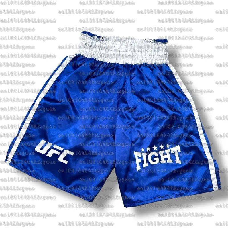 

2025 New UFC Top Boxing Shorts Men And Women MMA Muay Thai Shorts Loose Breathable Speed Drying Jujutsu Combat Sports Shorts