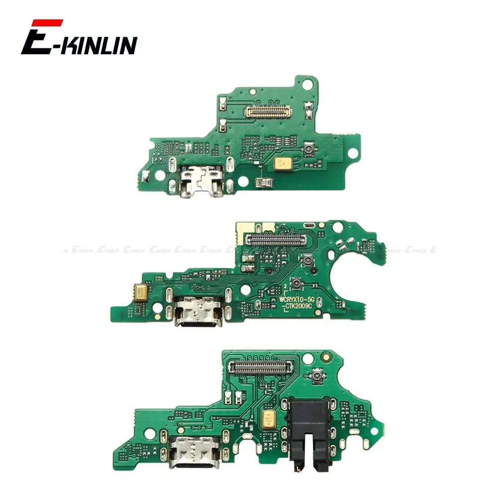 

Power Charging Connector Plug Port Dock Board With Microphone Flex Cable For HuaWei Honor 8S 9C 9A 9S 9X Pro Premium 10X Lite
