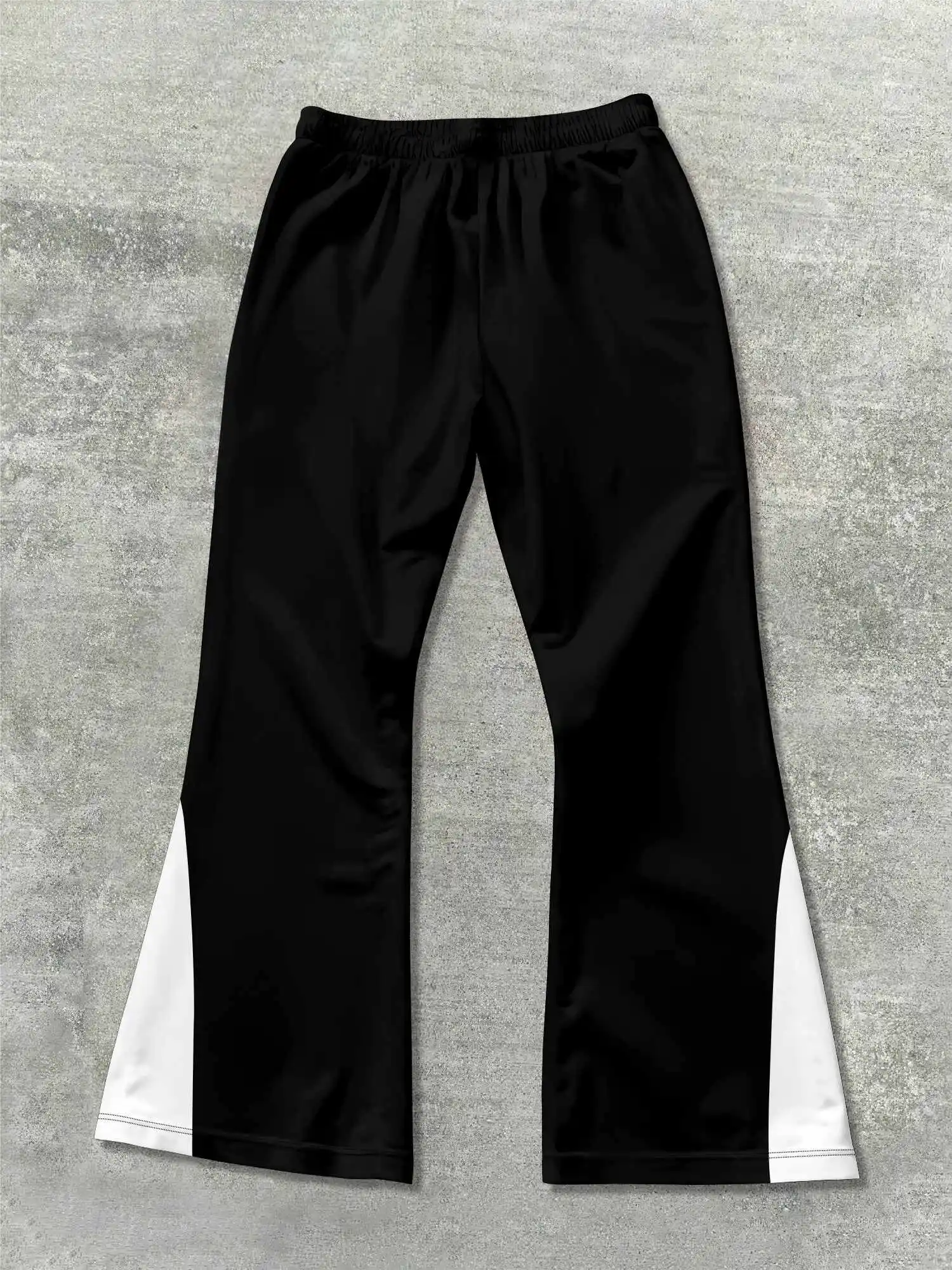 Y2k Flared Pants Men Loose 3D Print Trousers Casual Sweatpants Mid Waist Sporty Female Clothes Streetwear Hip Hop Vintage Pants - view 6