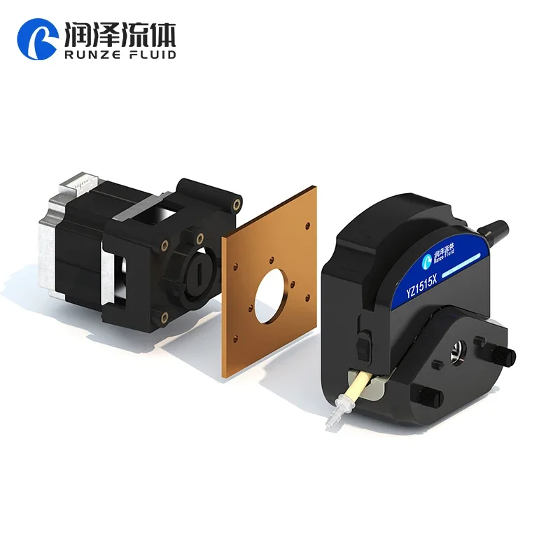 Customizable 24V Stepper Motor Peristaltic Pump with 3/6 Rollers OEM Electric Exchangeable Pump Head