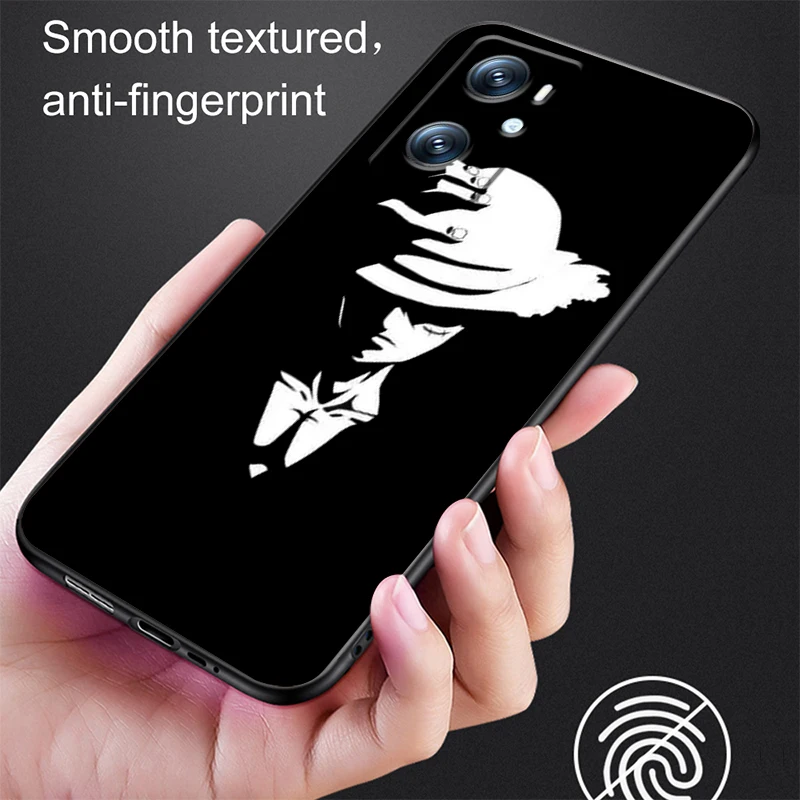 حافظة هاتف أنيمي رائعة لهاتف OPPO ، حافظة هاتف سوداء ، قطعة واحدة ، البحث عن X6 ، X5 ، X3 ، A54S ، A5 ، A94 ، A16 ، A53S ، A57 ، A74 ، A72 ، A98 ، a78, A96, A9, 5G