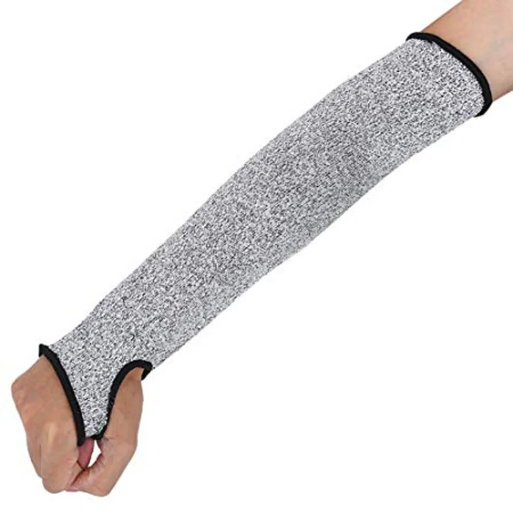 High Wear-resistant Cut-resistant Long Arm Breathable Level 5 Labor Protect Sleeve Occupy Work Industrial Use